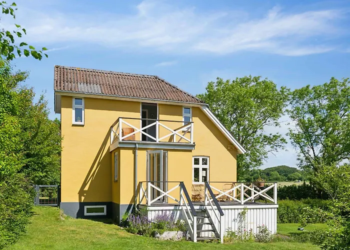 Beautiful Yellow Country By The Water Millinge