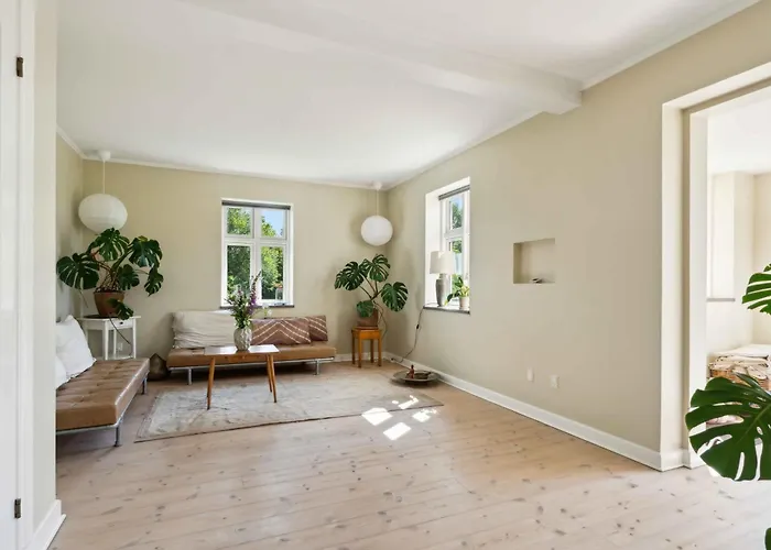 Beautiful Yellow Country By The Water